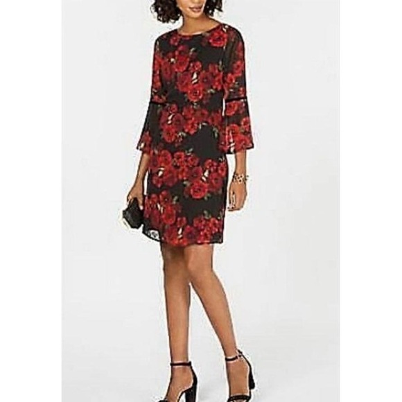 NWT Jessica Howard floral dress size 8 - Picture 1 of 7
